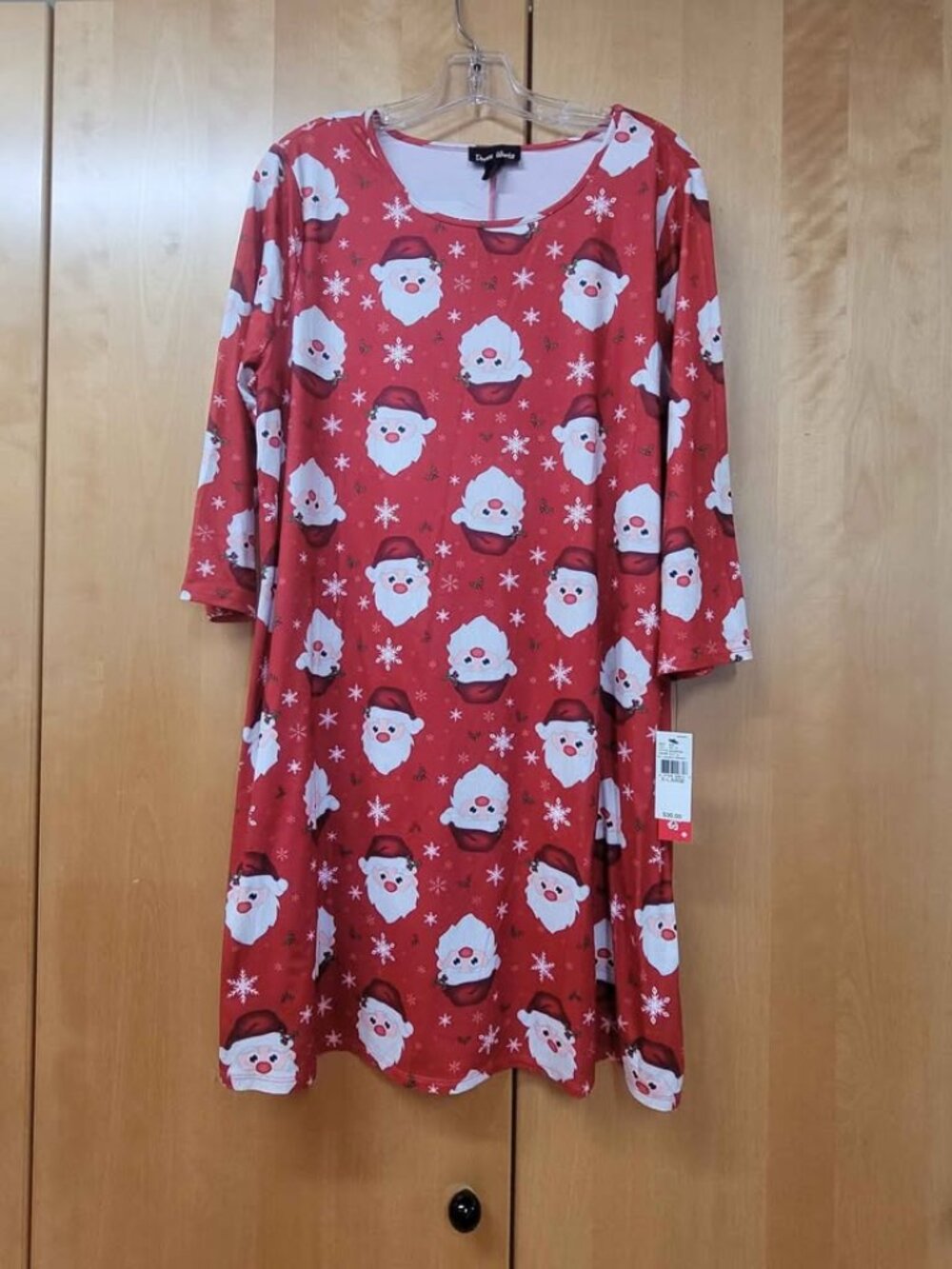 Christmas Dress or Long shirt   XL    New with tags